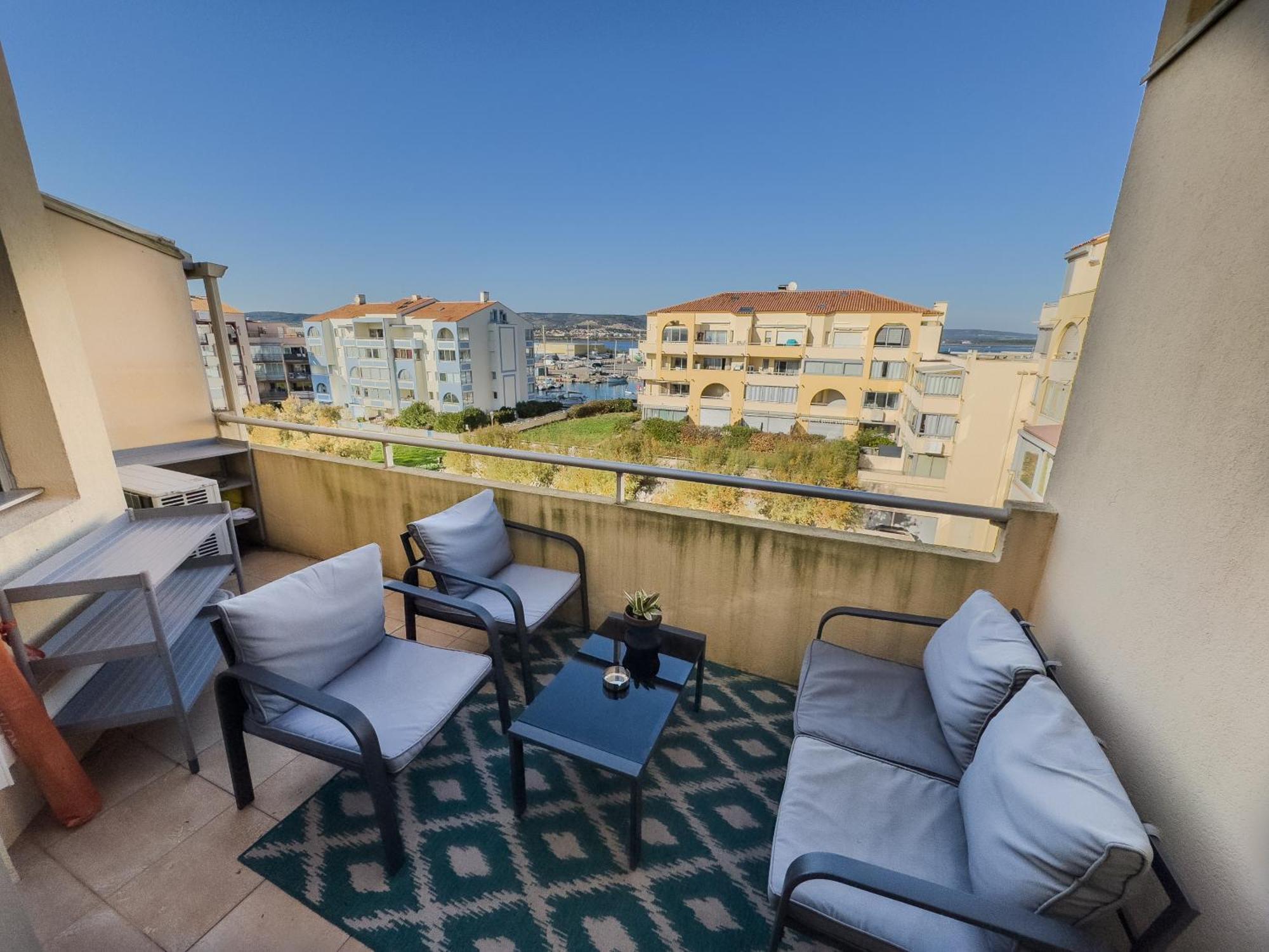 Appartement Le Vauban - 40M2 A Frontignan Plage - A 200M De La Plage - 15 Min De Sete Екстериор снимка