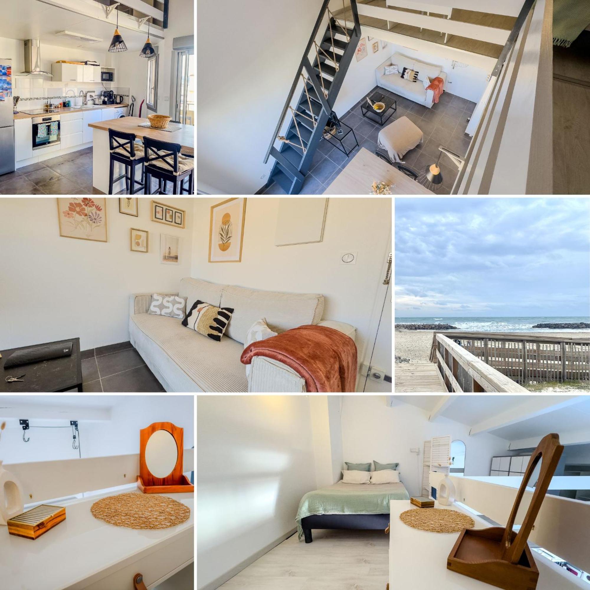 Appartement Le Vauban - 40M2 A Frontignan Plage - A 200M De La Plage - 15 Min De Sete Екстериор снимка